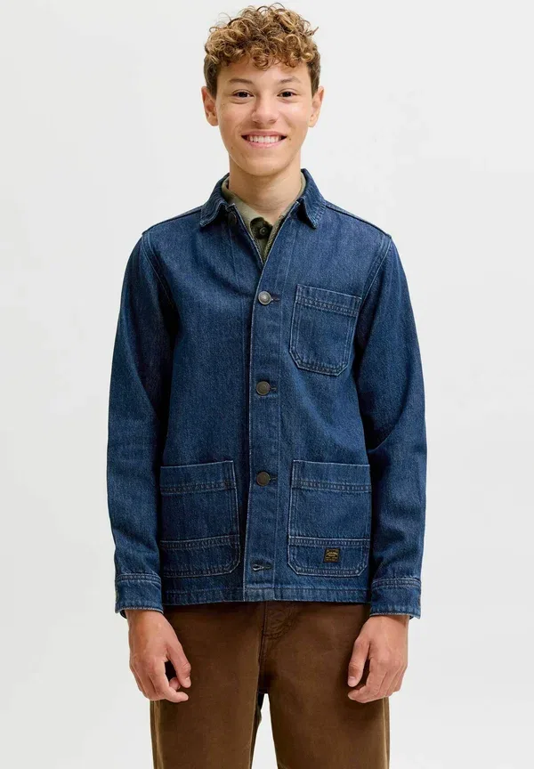 Джинсовая куртка Jack & Jones Junior, синий — фото 2