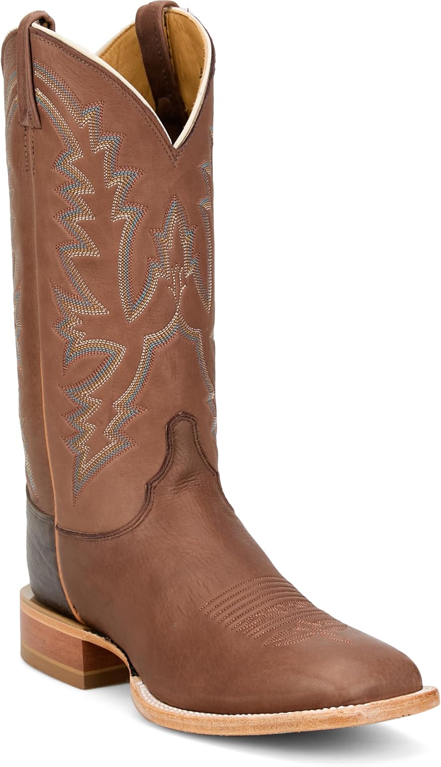 

Мужские ковбойские сапоги Justin Boston 13 - коллекция CPX - стильная обувь для активного отдыха на природе, Cognac