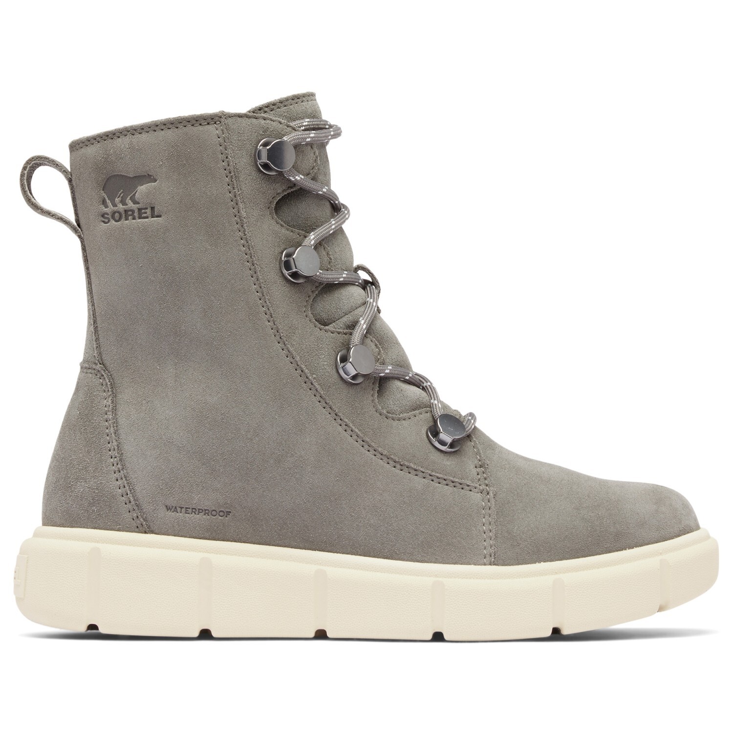 

Зимняя обувь Sorel Explorer III Joan Waterproof, цвет Quarry/Chalk