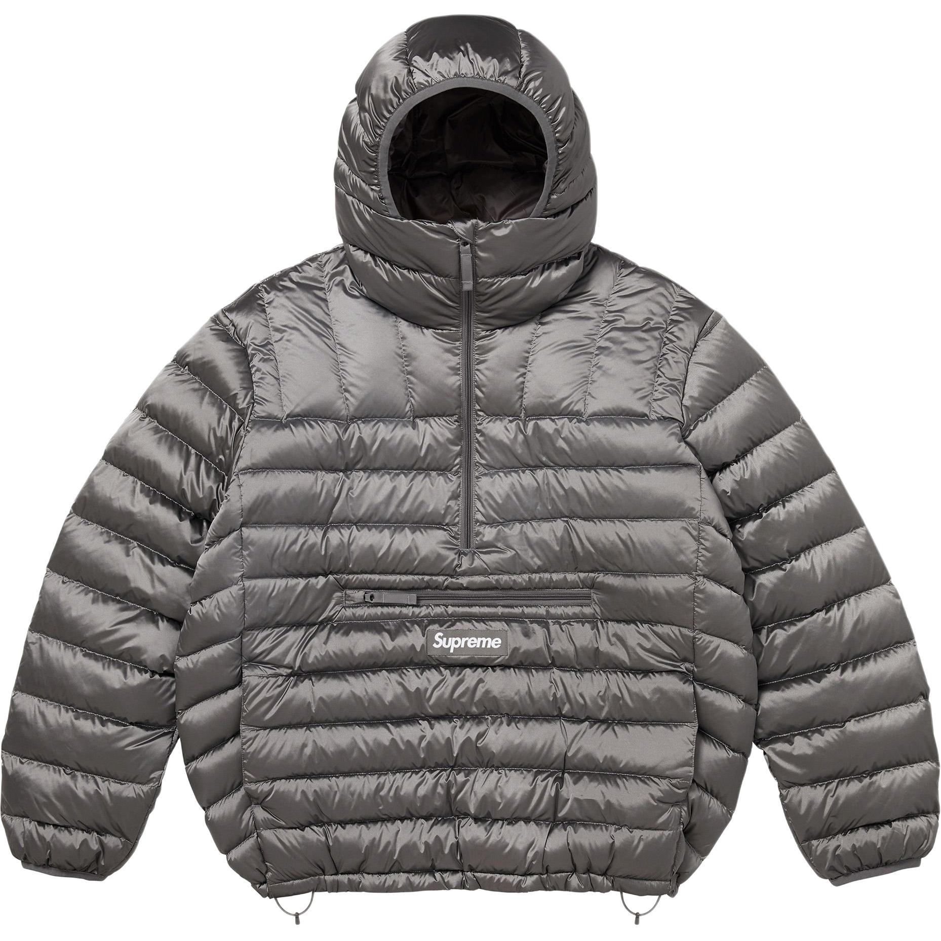 Утепленная худи-пуловер с капюшоном unisex Supreme, светло-розовый — фото 4