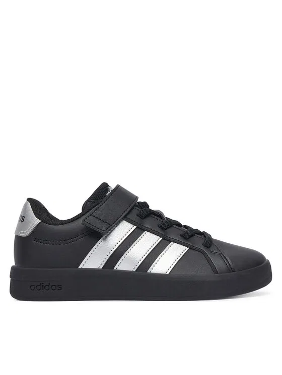 Кроссовки Grand Court 3.0 Shoes Children Adidas, черный