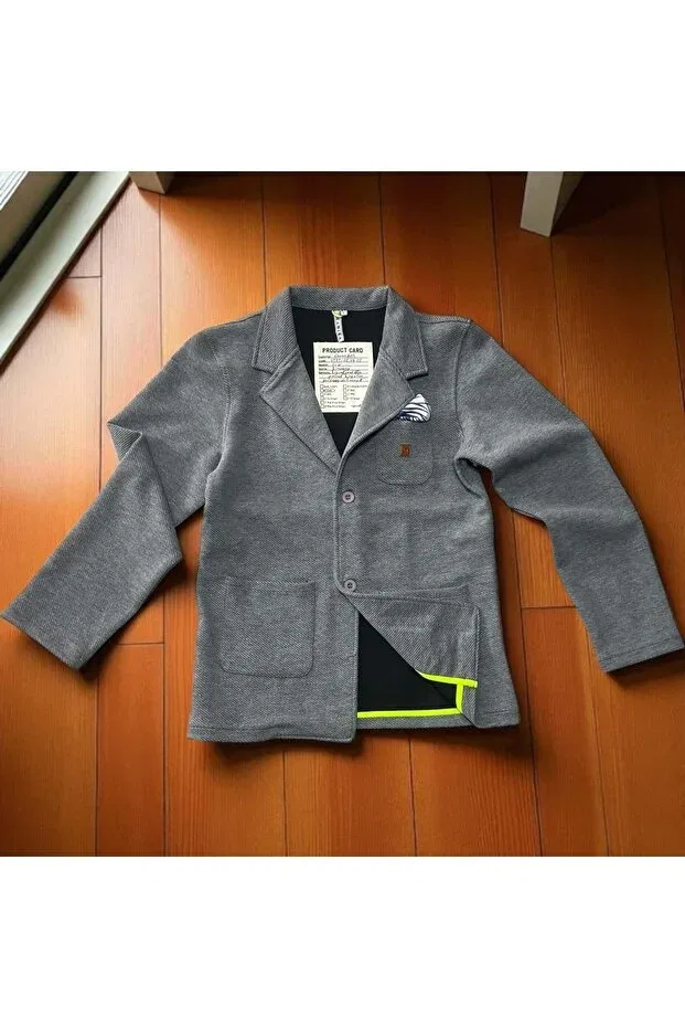 Детская куртка для девочек с принтом Nanica Kids, Gray