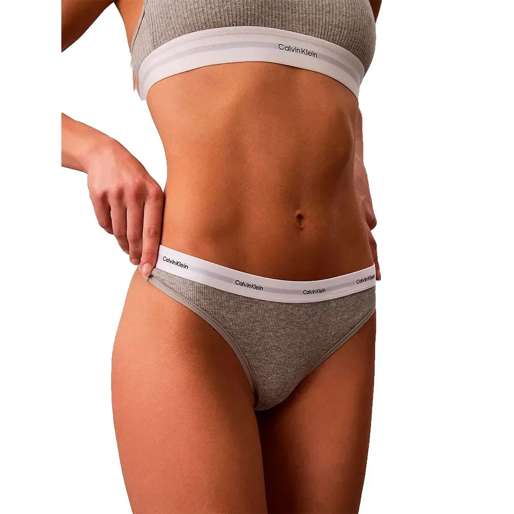 Стринги Calvin Klein, серый