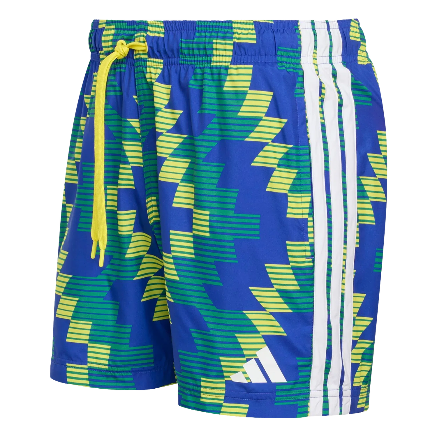 Мужские плавки с футбольным принтом Adidas, желтый