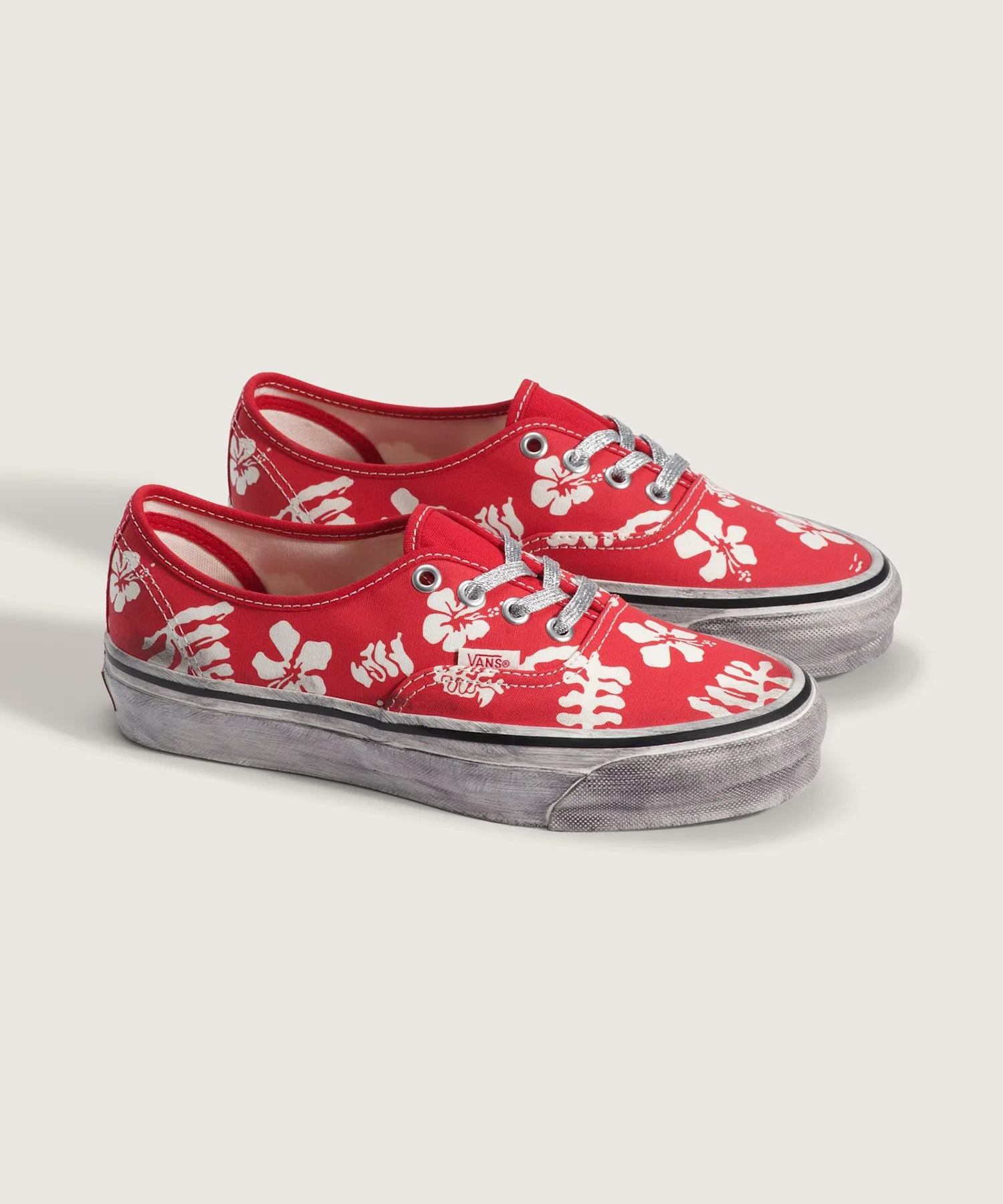 Кроссовки VANS PREMIUM LX Authentic 44 Archive MULTI красные — фото 2