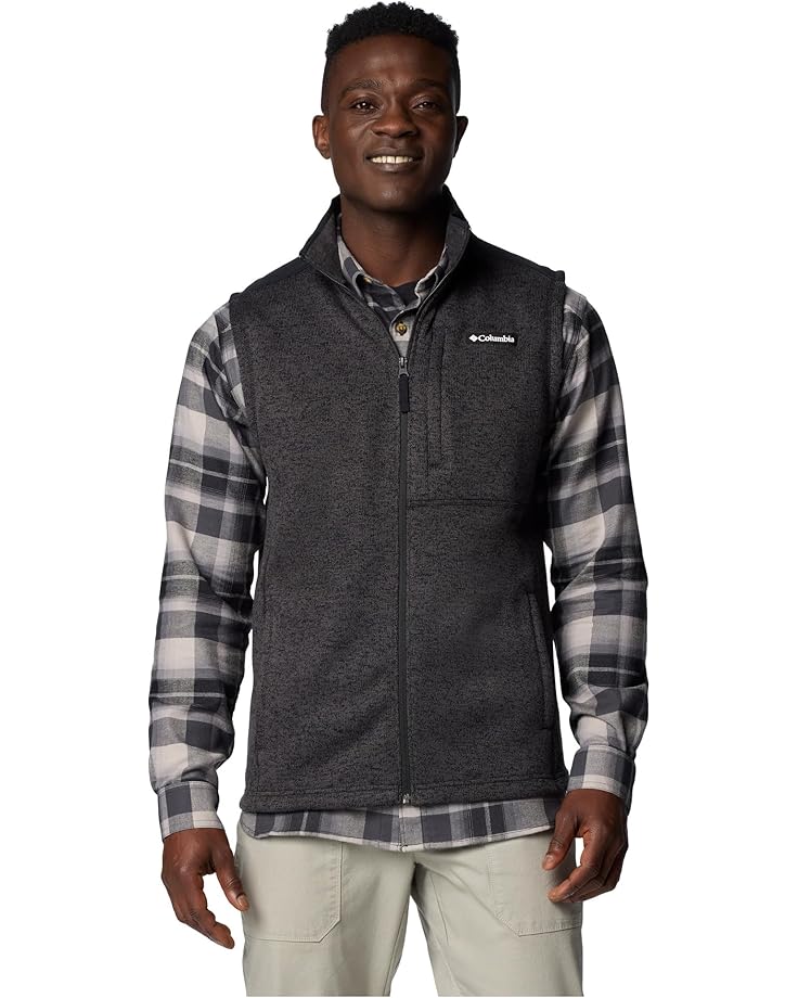 

Утепленный жилет Columbia Sweater Weather Vest II, цвет Black Heather/Black