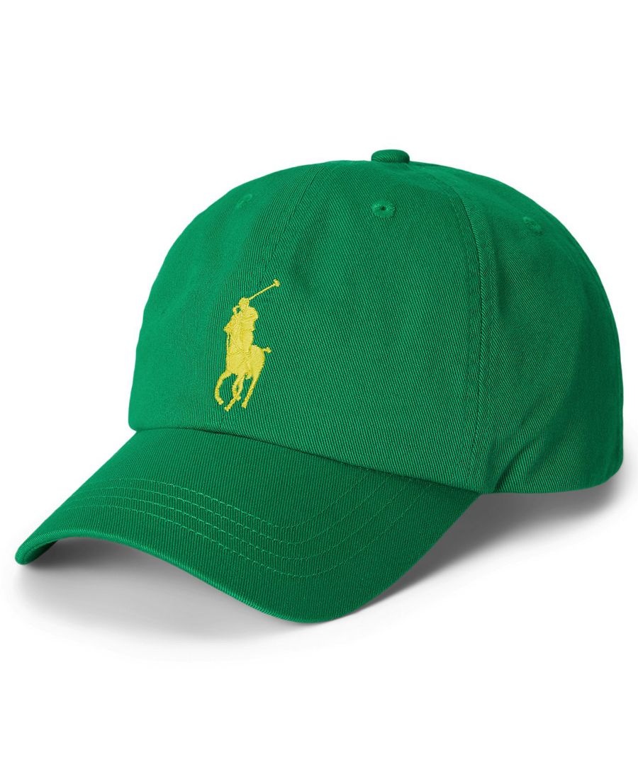 

Бейсболка Big Pony из хлопковой саржи для мальчиков 2-7 лет Polo Ralph Lauren, Cruise Green