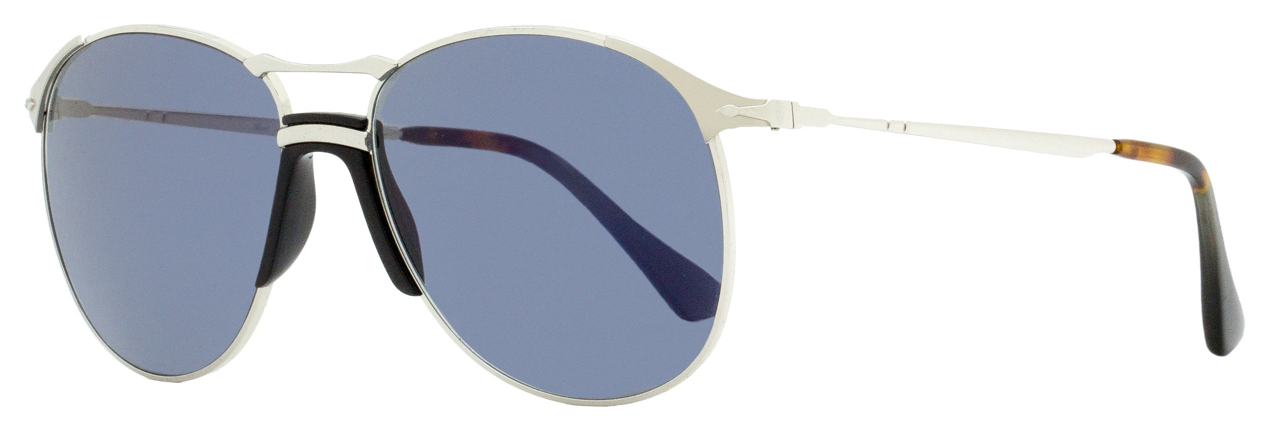 

Солнцезащитные очки-авиаторы Persol Unisex PO2649S 51856 Серебристо-черные 55 мм