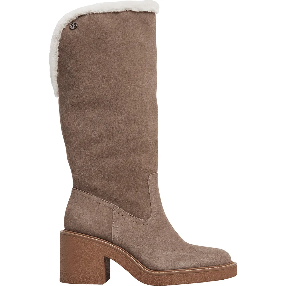 Ботинки Pepe Jeans Nicole Furry heel, коричневый