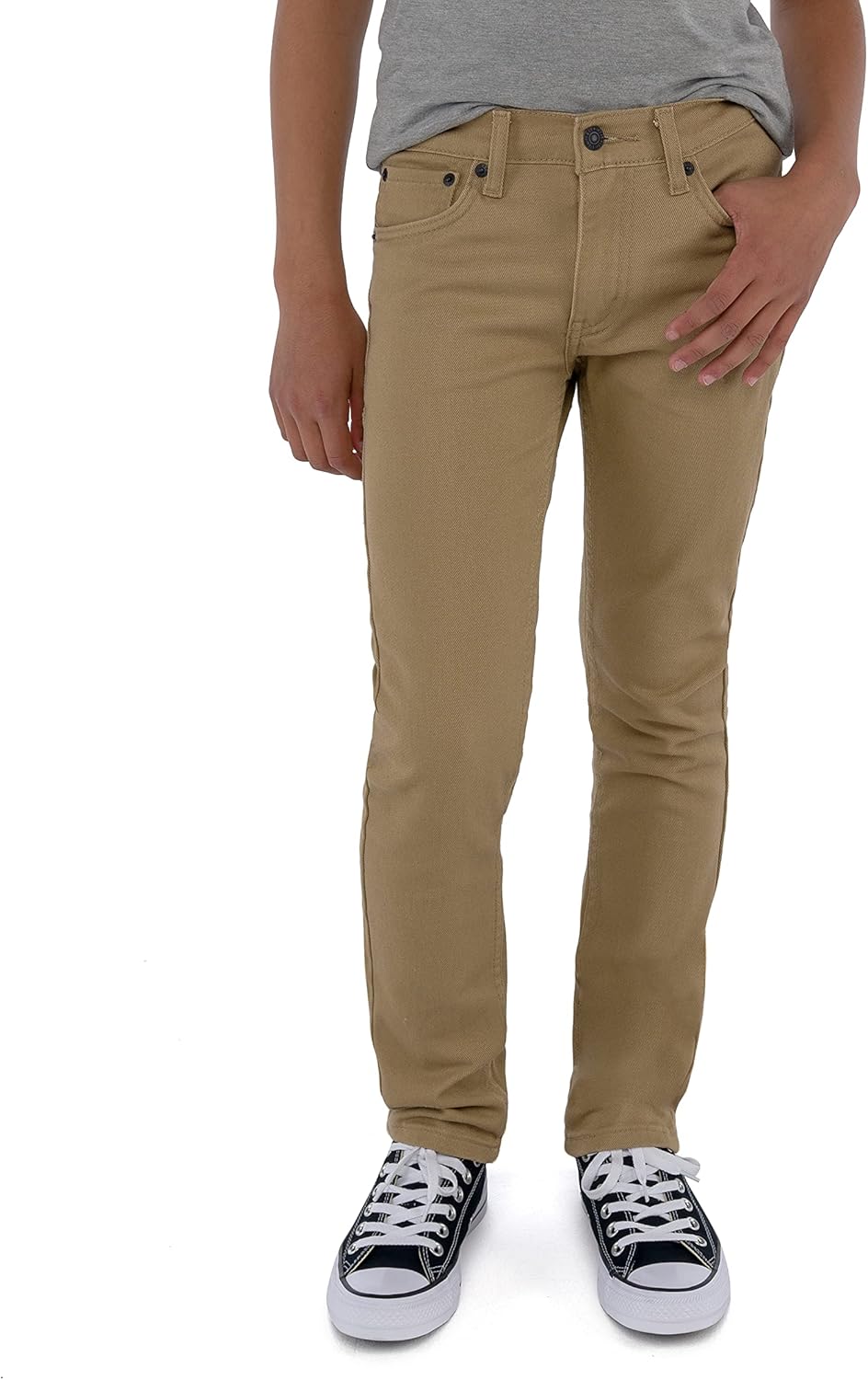 Джинсы Levi's Skinny Fit для мальчиков/Распродажа, British Khaki — фото 3
