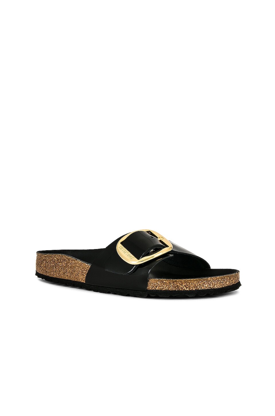 Сандалии BIRKENSTOCK Madrid High Shine Big Buckle, цвет High Shine Black — фото 2