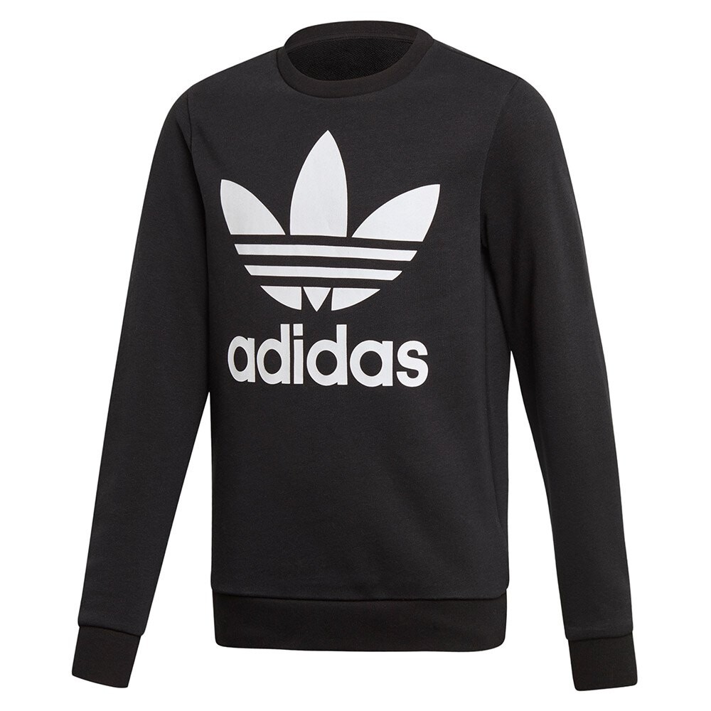 

Толстовка adidas Originals Trefoil Crew, черный