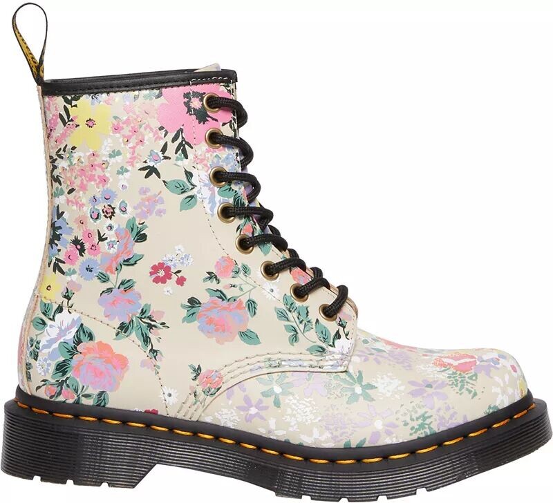 

Женские ботинки Dr. Martens с цветочным принтом Backhand, мультиколор