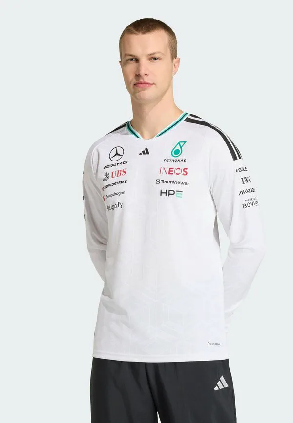 Футболка с длинными рукавами amg petronas formula one team Adidas Performance, White