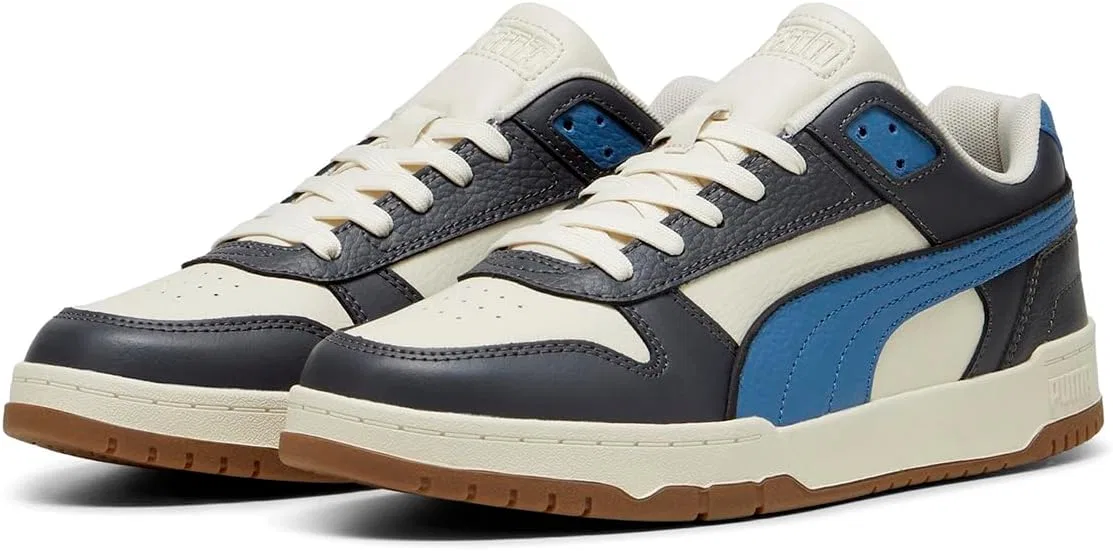 Кроссовки RBD Game Low Track Shoe PUMA, Alpine Snow Blue Horizon Gum — фото 4