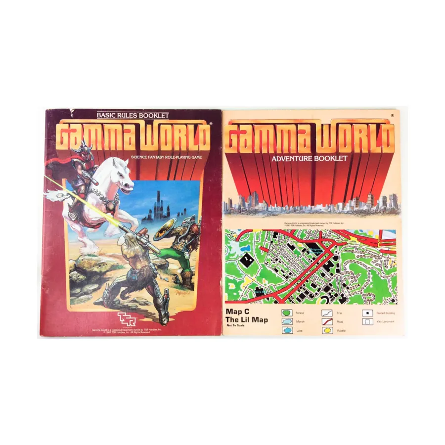 

Gamma World (2nd Edition, Robot Cover) - Books Only!, Gamma World, мягкая обложка