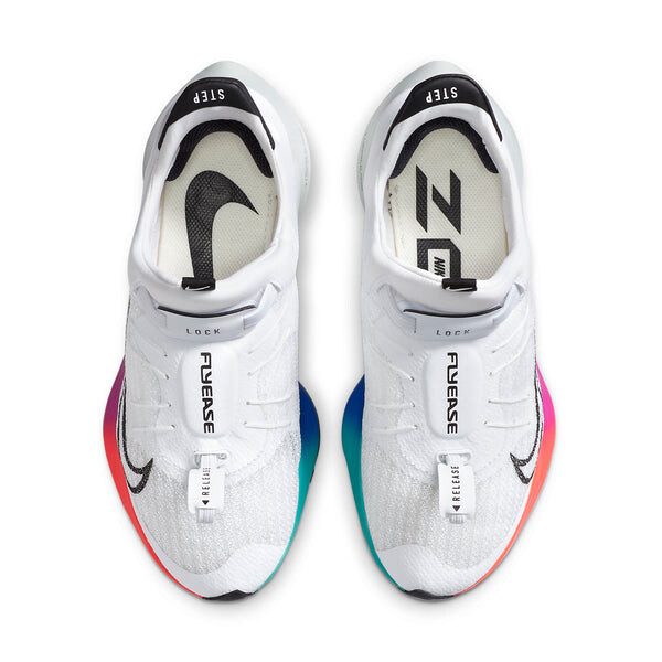 Кроссовки air zoom tempo next% flyease Nike, белый — фото 4