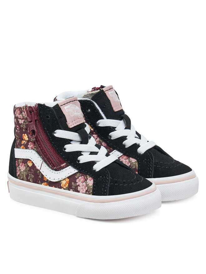 Кроссовки Vans SK8-Hi Reissue Side Zip VN0007Q3BOV1, черный — фото 2