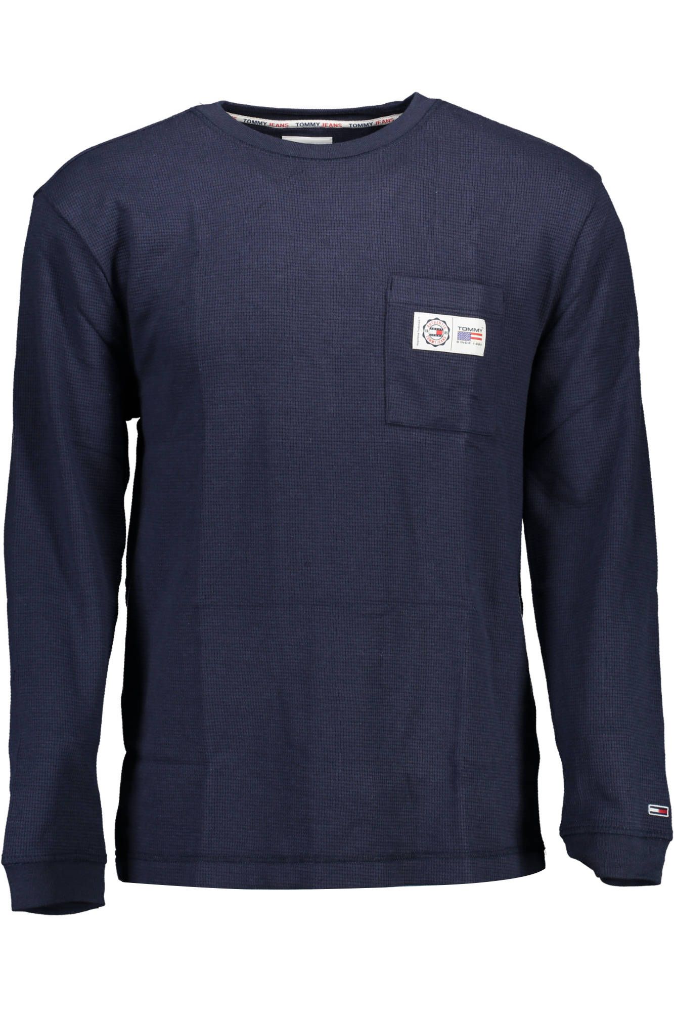 

Синий хлопковый мужской свитер Tommy Hilfiger