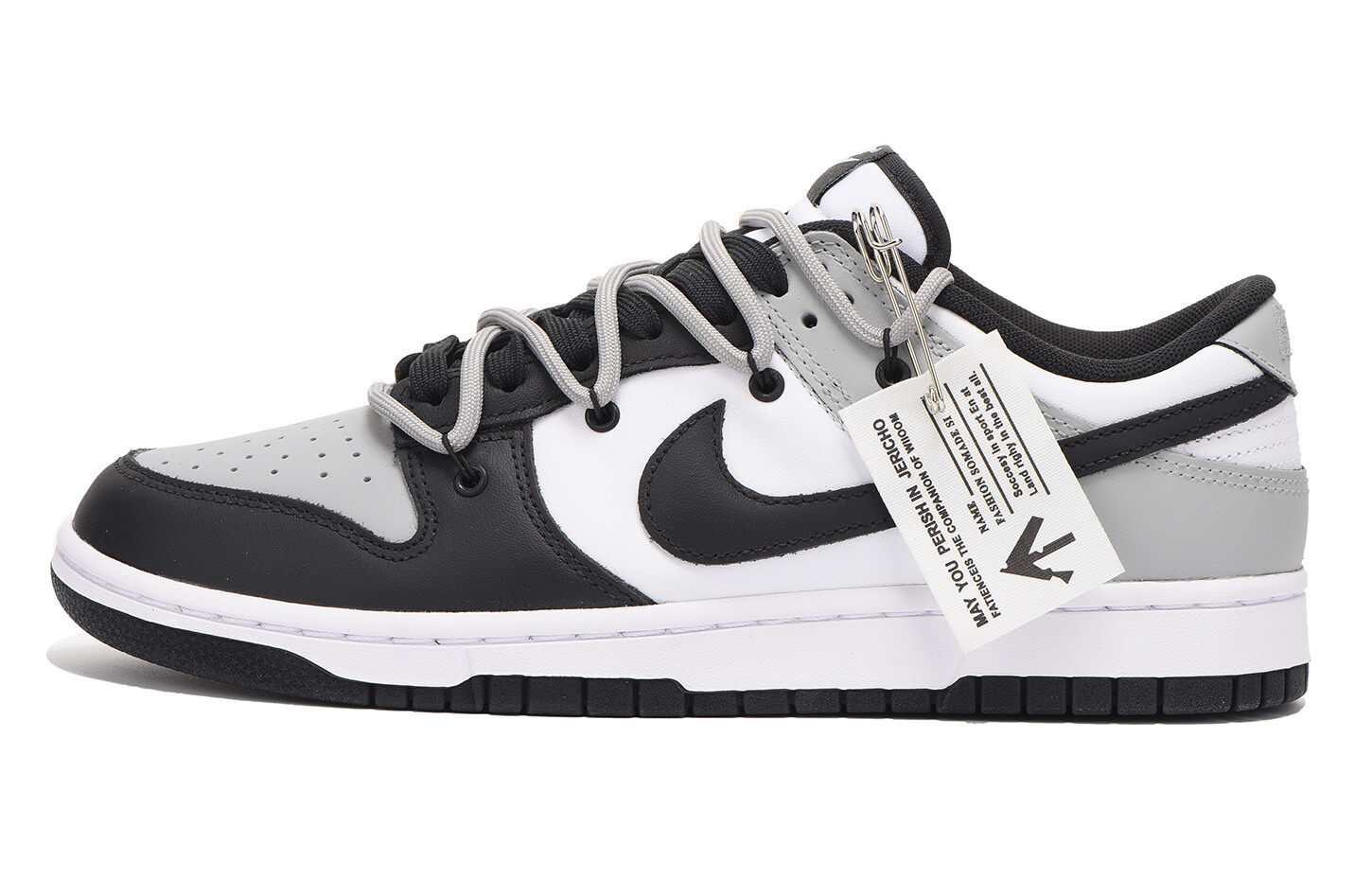 

Кроссовки Nike Dunk Skateboard Shoes Men Low-Top Gray, Серый, Кроссовки Nike Dunk Skateboard Shoes Men Low-Top Gray