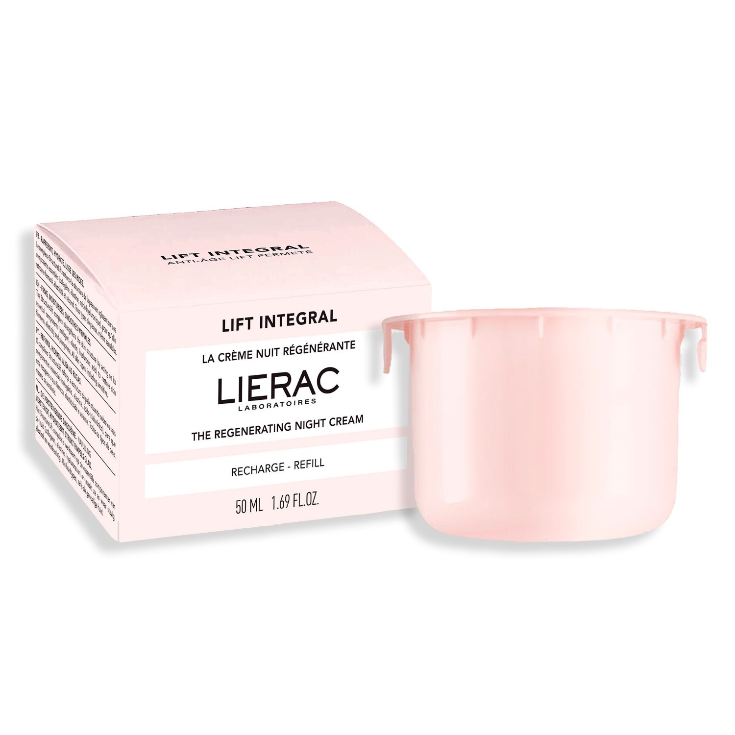 Ночной крем для лица lift integral the regenerating night cream Lierac, объем 50 мл. - refill — фото 4