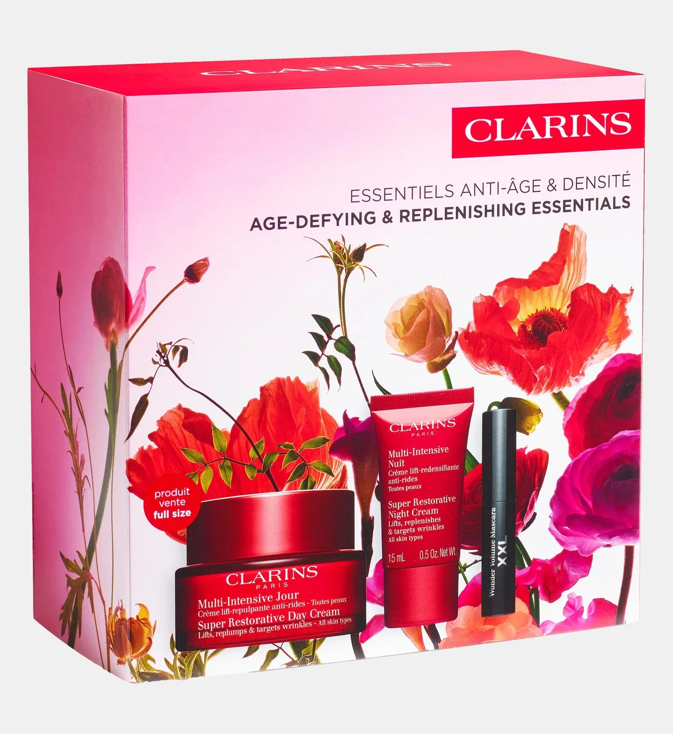 Набор Clarins, красный — фото 3
