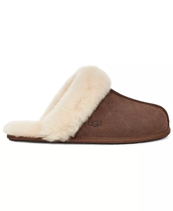 Женские тапочки Scuffette II Slip On Ugg, коричневый — фото 2