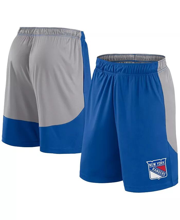 

Мужские синие шорты New York Rangers Go Hard Fanatics
