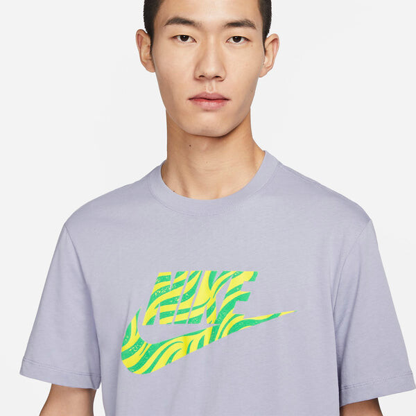 Футболка Nike Sportswear T-Shirt 'Grey', серый — фото 2