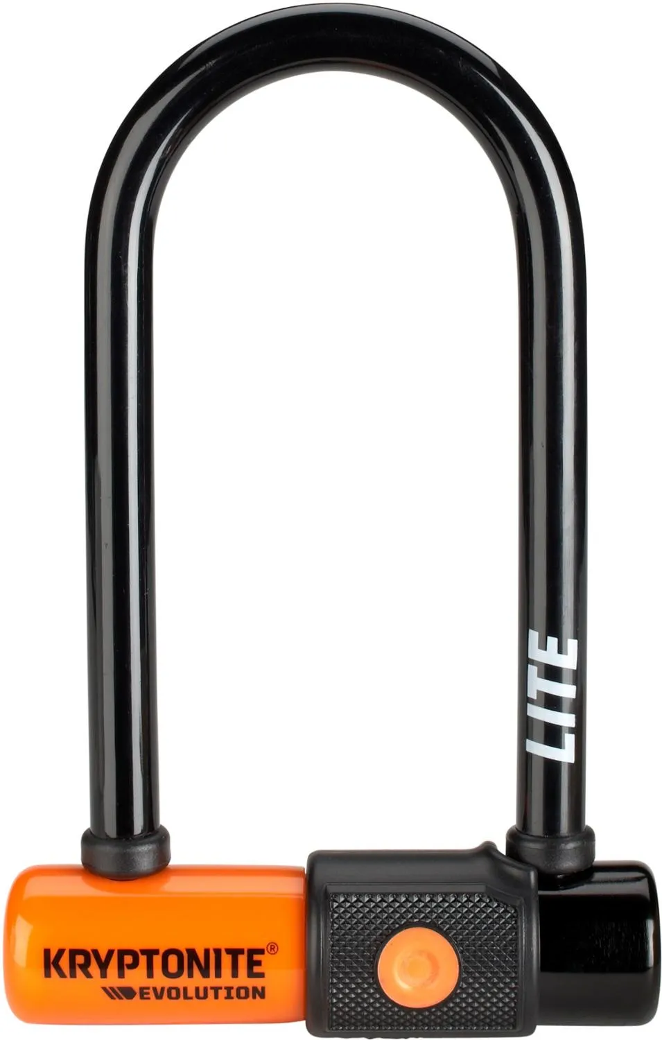 

Новый-U Evolution Lite Мини-6 U-образный замок Kryptonite, Black/Orange