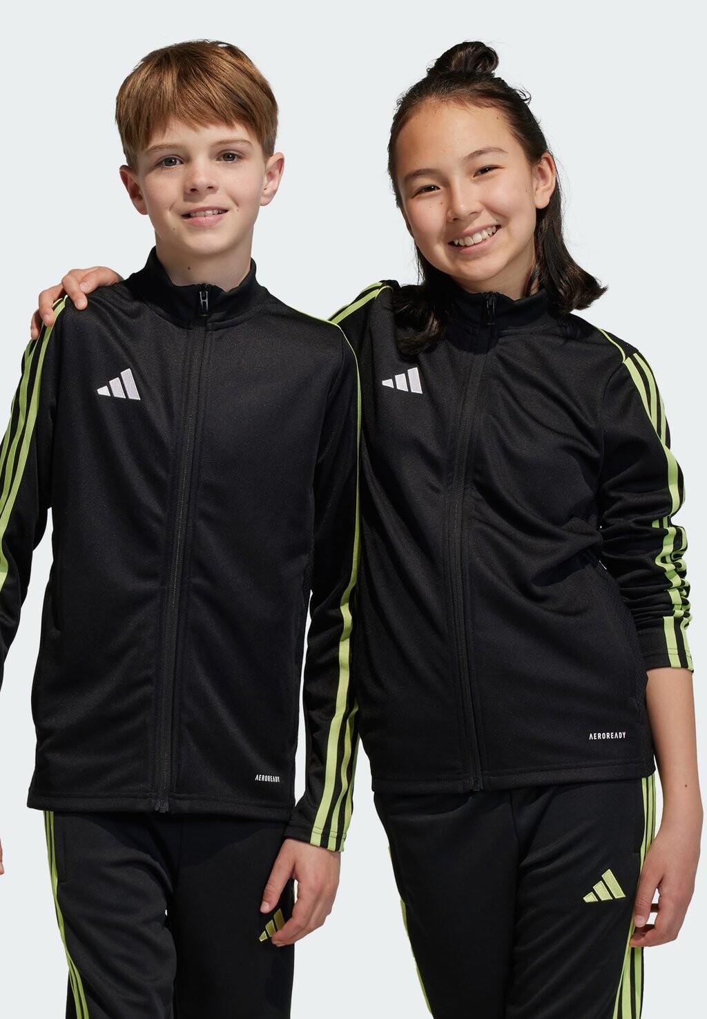 

Спортивная куртка Tiro 23 League Track Adidas, цвет black pulse lime