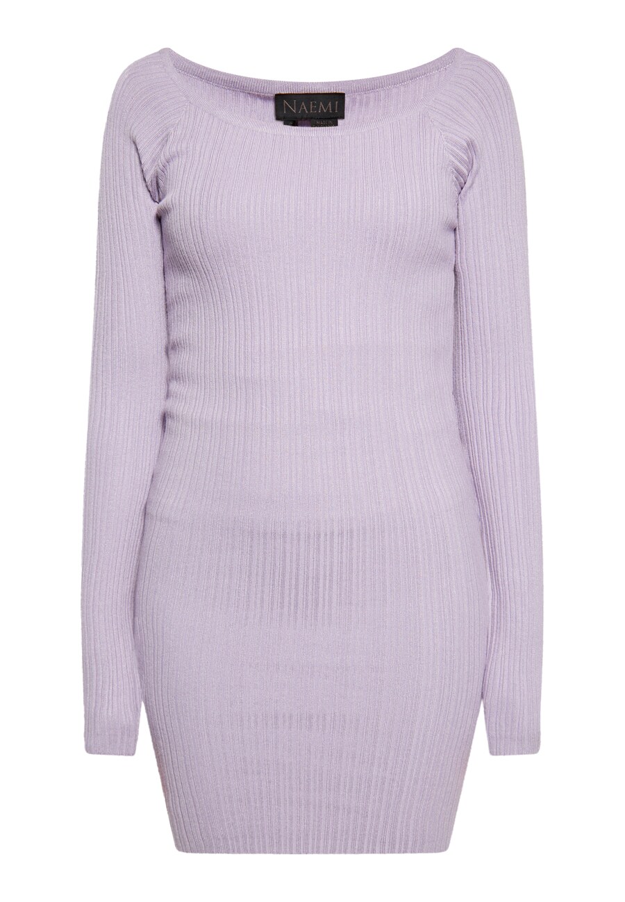 

Вязаное платье NAEMI Knitted dress, сиреневый