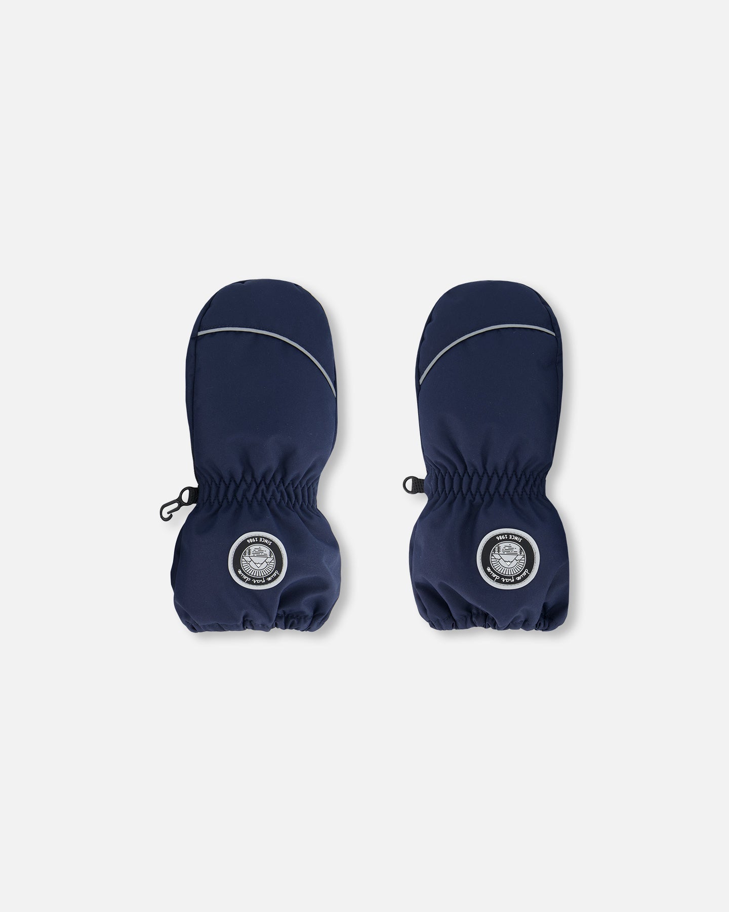 

Варежки Solid Navy Deux par Deux