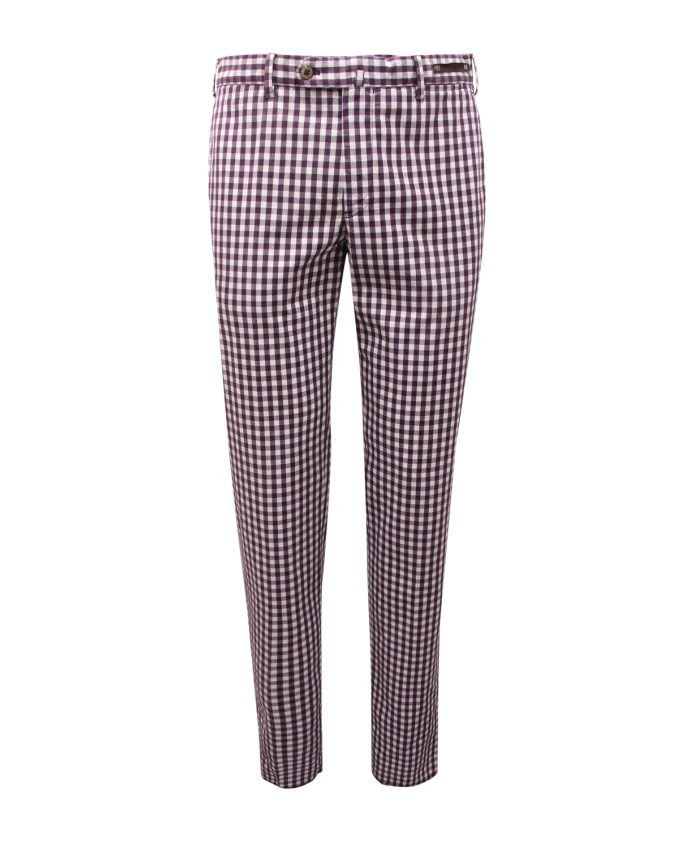 

Брюки приталенного кроя, окрашенные в готовом виде. Pt01, фиолетовый