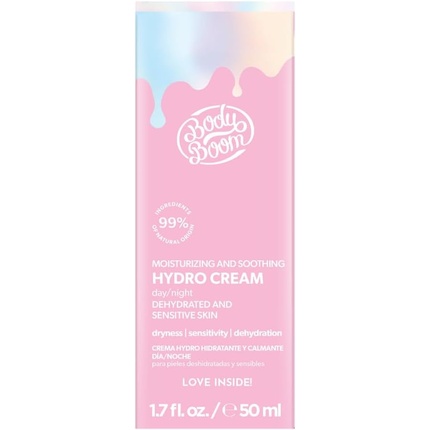 Крем для лица Bielenda — Body Boom Hydro Face Cream для сухой и чувствительной кожи, 50 мл — фото 2