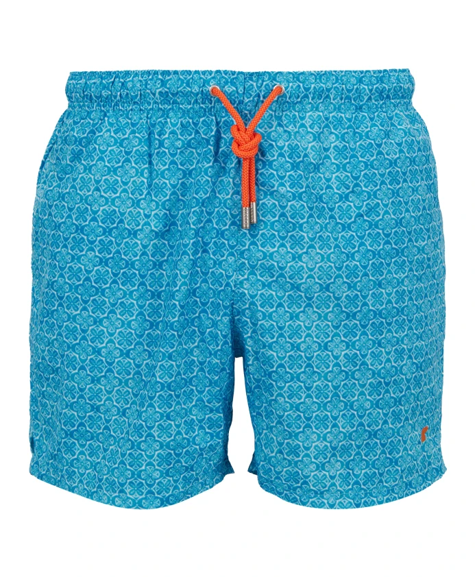 

Мужские плавки светло-голубого цвета с узором батик. Gallo, мультиколор