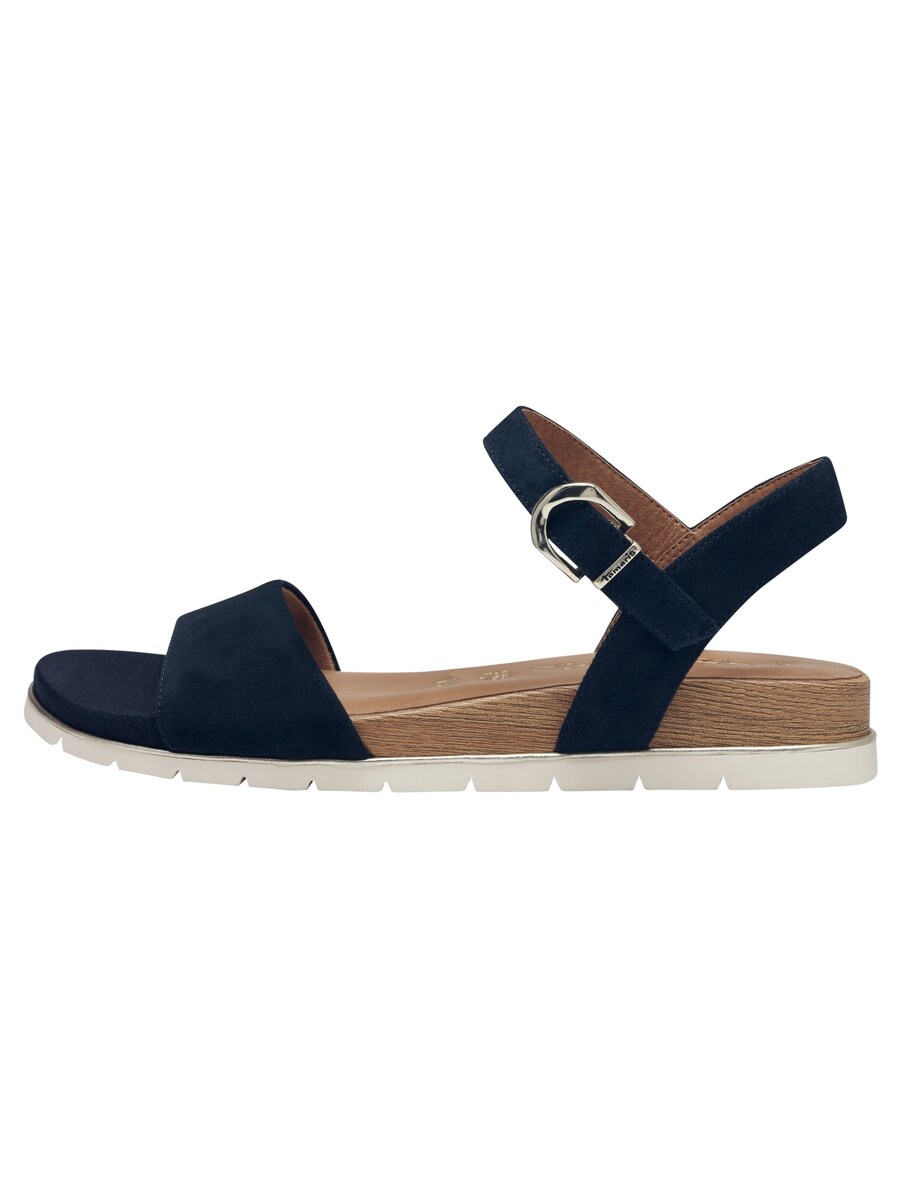 Босоножки на высоком каблуке Tamaris Sandals, темно-синий — фото 4
