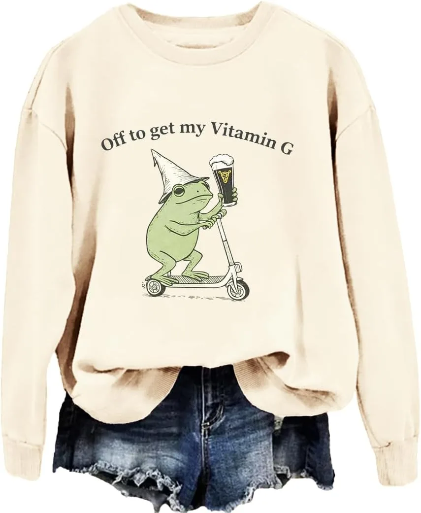 

Толстовка Off to Get My Vitamin G Kzggs