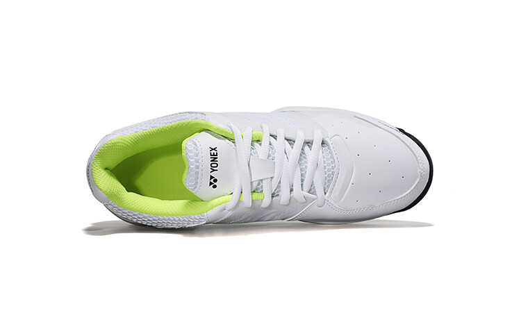 Кроссовки YONEX Tennis Shoes Unisex Low-top White/Lime, белый — фото 4
