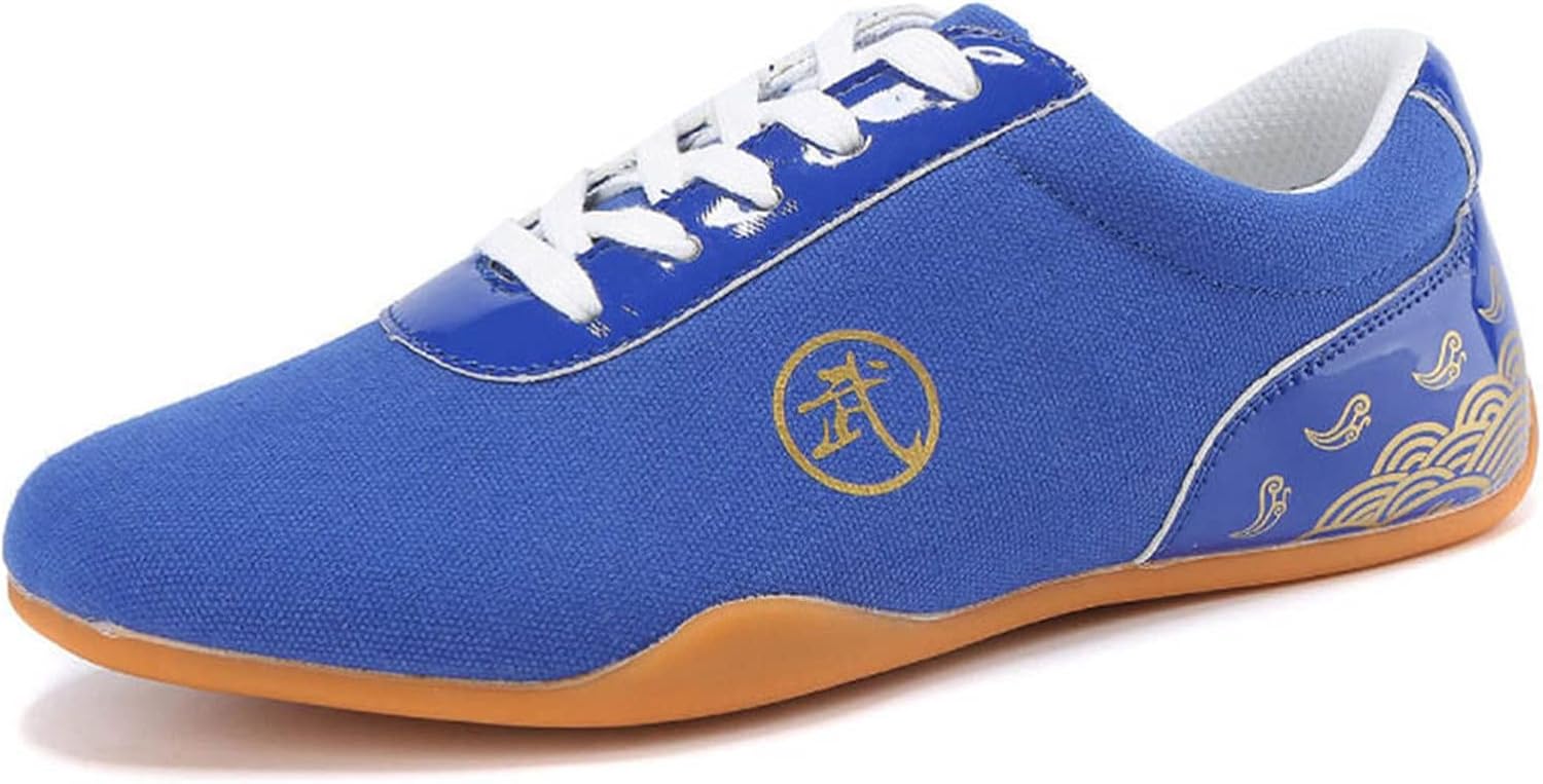 

Кроссовки для боевых искусств SFDPDM, классические туфли для кунг-фу, дышащие кроссовки для прогулок и фитнеса, для тренировок, черные, размер 9