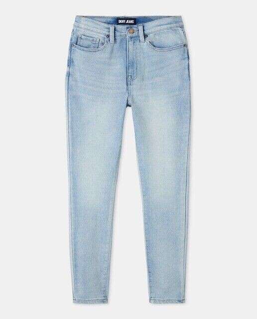 

Женские длинные джинсы скинни Essex Dkny Jeans, светло-синий