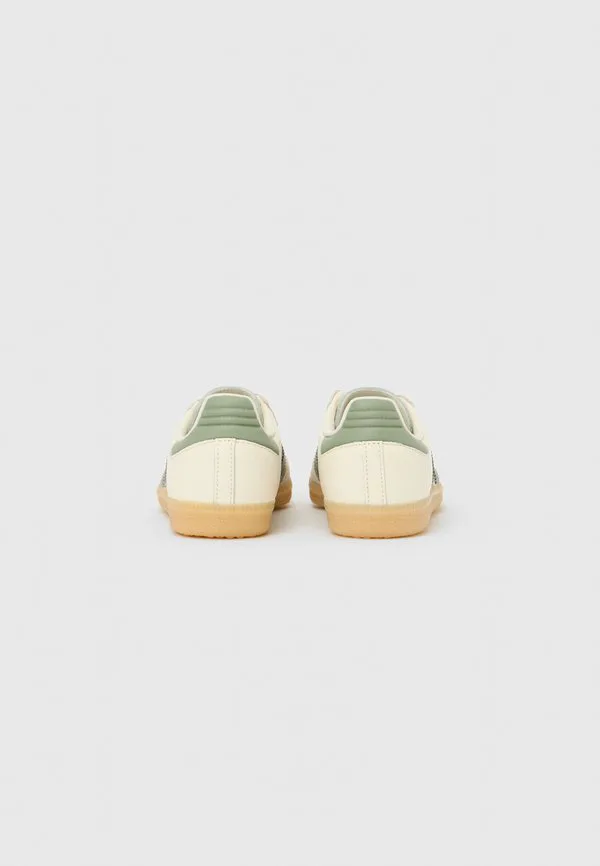 Кроссовки унисекс samba og Adidas Originals, Off-White/Silver Green/Gum — фото 3