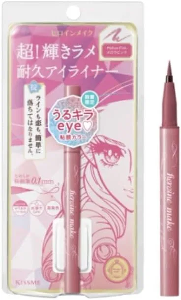 Подводка для глаз Heroine Make Prime Liquid Eyeliner Rich Jewel 07 Mellow Pink, 1 шт., розовый