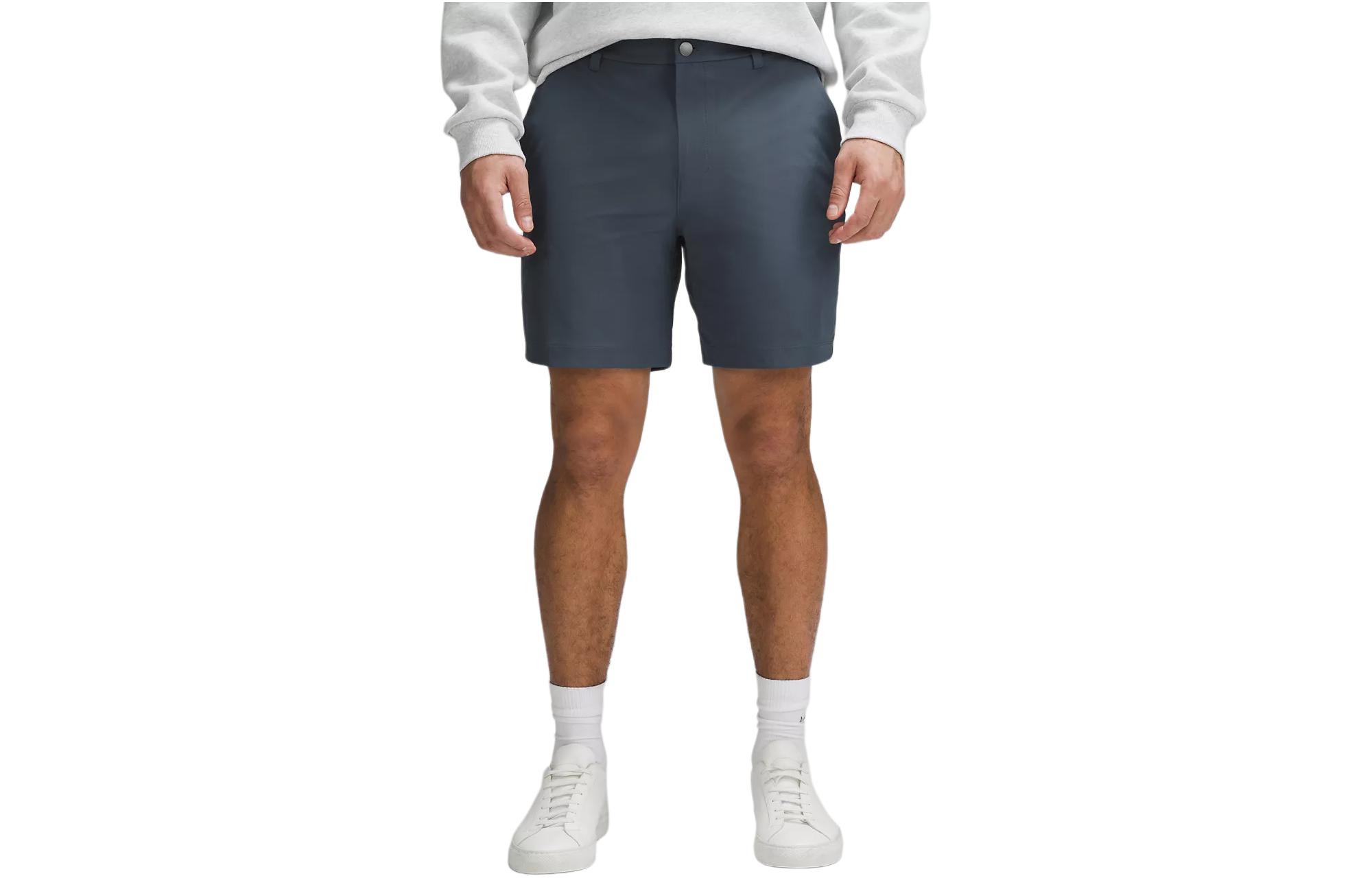 

Мужские шорты ABC Classic-Fit, 7 футов, Warpstreme, повседневные Lululemon, Army Green/Military Green