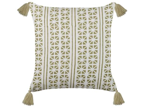 

Декоративная подушка Beliani SYRINGA, 45x45x45 см цвет grün/hellgrün/weiß