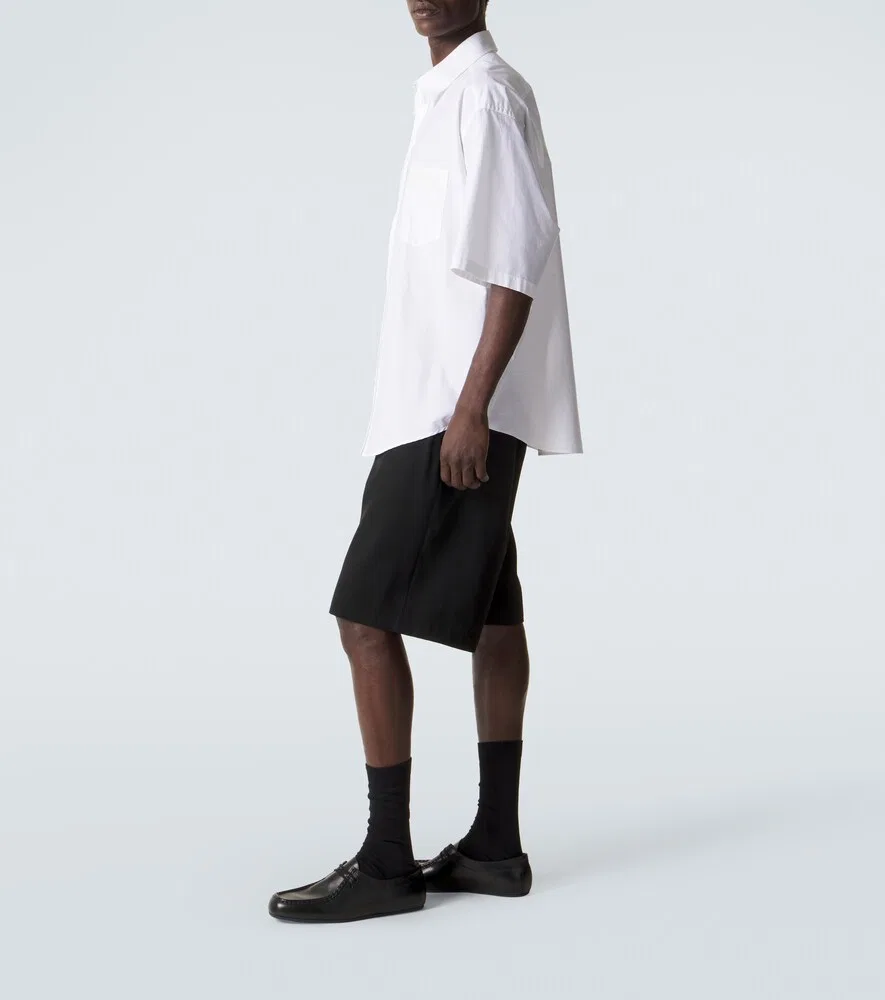 Кожаные ботинки на шнуровке с капюшоном Jil Sander, черный — фото 2