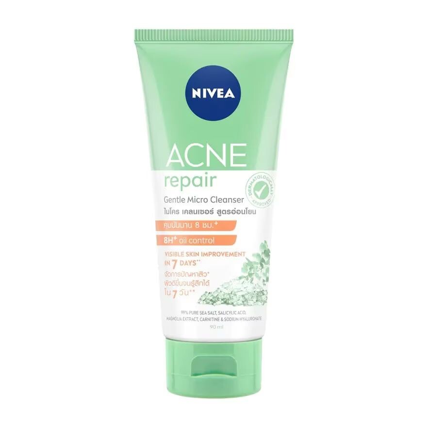 

Nivea Acne Repair Gentle Micro Cleanser Foam 90 мл, Green