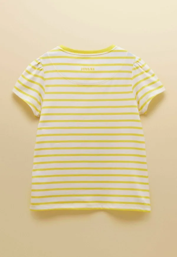 Футболка с принтом Joules, Yellow — фото 2