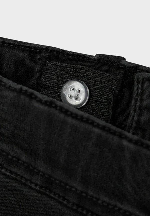 Джинсы прямого кроя, зауженного кроя. Name It, Black Denim — фото 3