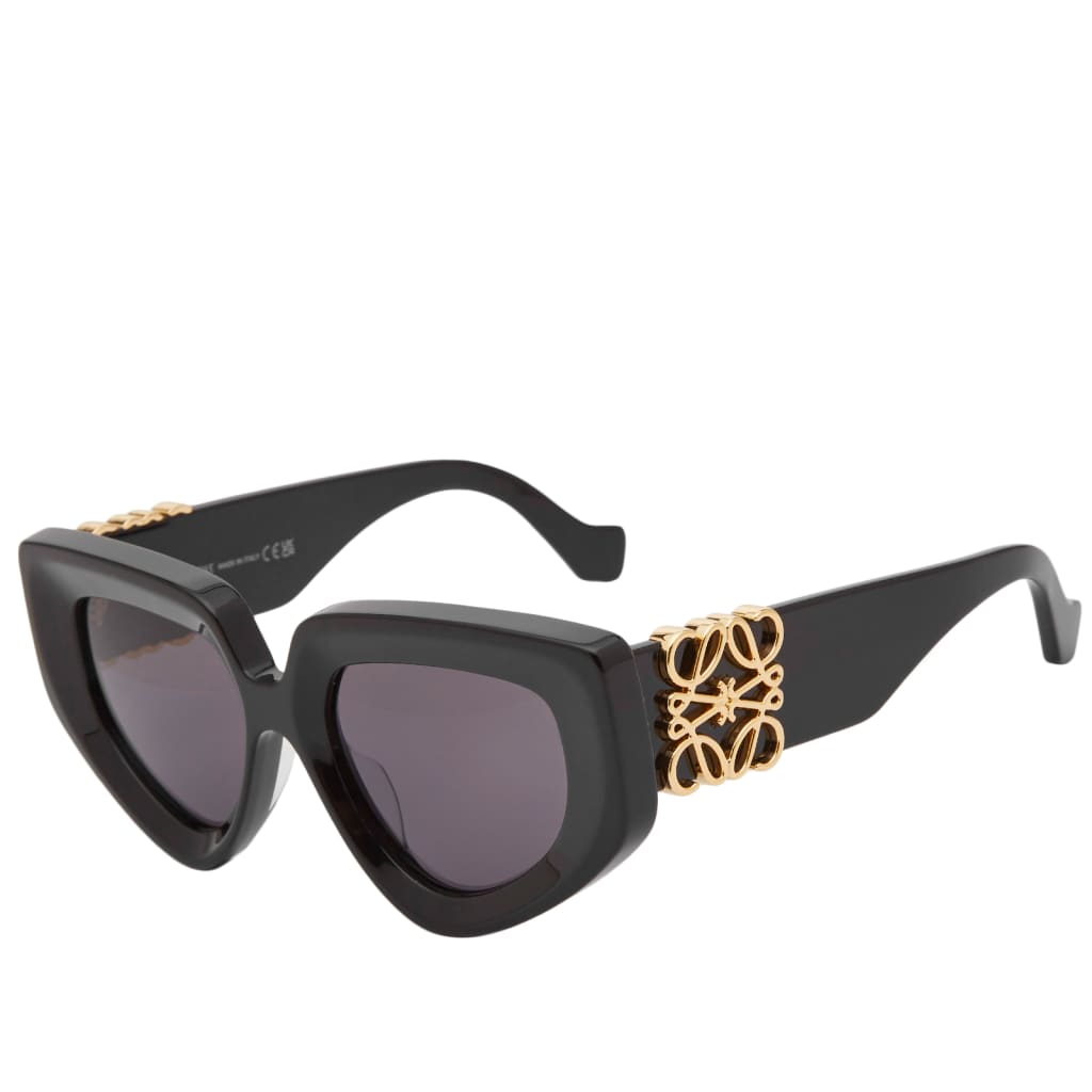 

Анаграм геометрические солнцезащитные очки Loewe Eyewear, черный